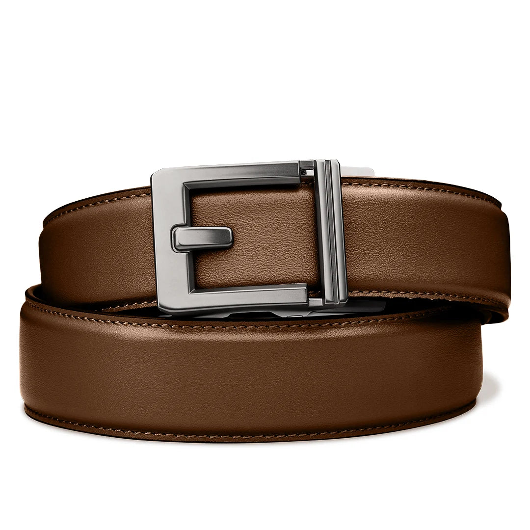 Leather Gun Belt X Series Buckle