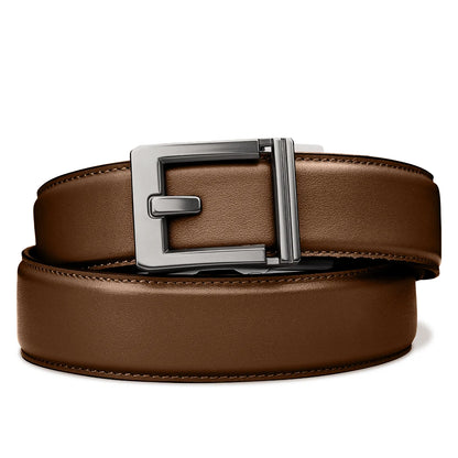 Leather Gun Belt X Series Buckle