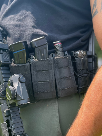 Belt, Double Mag Pouch & Handcuff Pouch