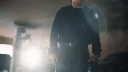 Leather Gun Belt X Series Buckle