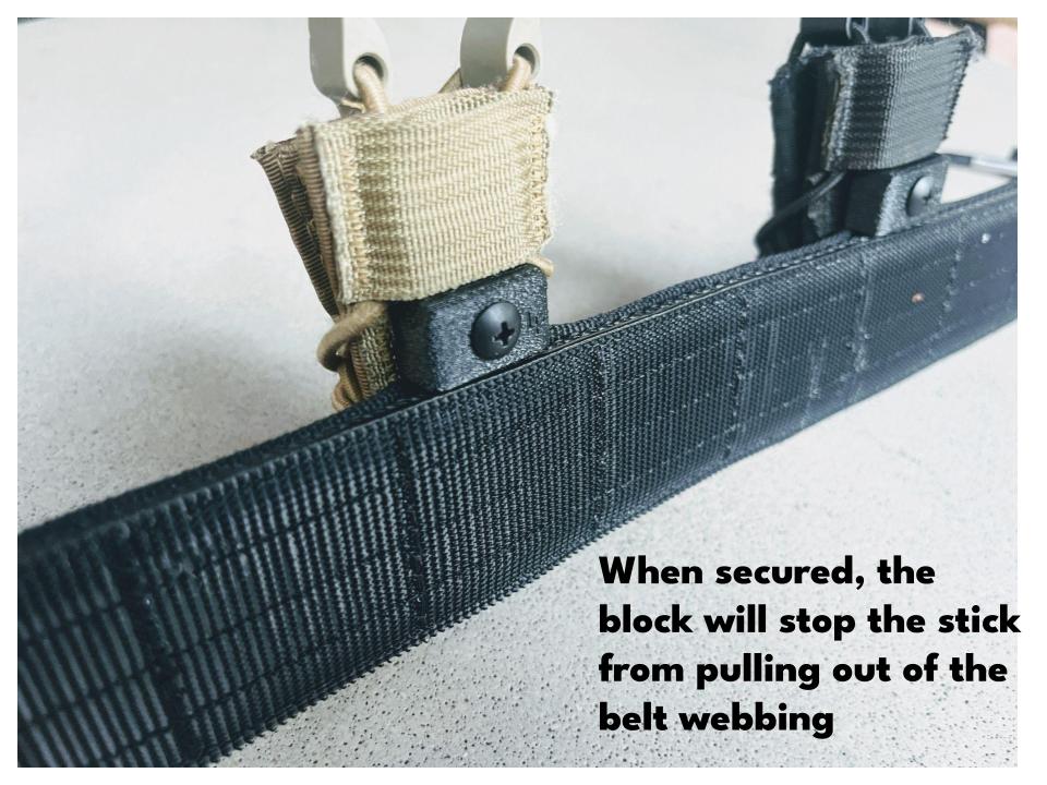 M.A.S. Battle Belt Adapter [Patent Pending]